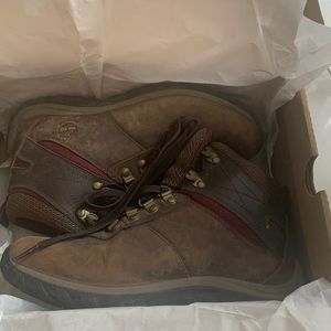 Timberland Women’s Norwood Waterproof Hiking Boots, Dark Brown, size 7